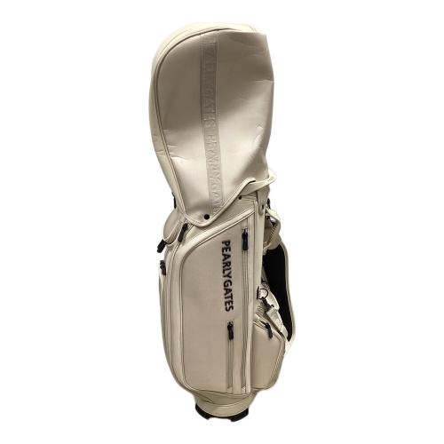 PEARLY GATES (パーリーゲイツ) キャディバッグ ベージュ 2021年モデル ESSENTIAL