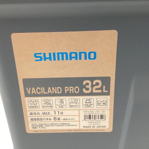 SHIMANO (シマノ) クーラーボックス 32L ブルー VACILAND PRO 32L