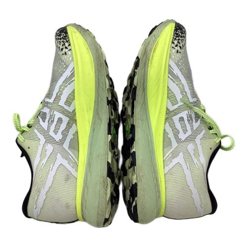 asics (アシックス) トレッキングシューズ メンズ SIZE 26.5cm イエロー×ブラック 1013A141 METAFUJI TRAIL トレランシューズ