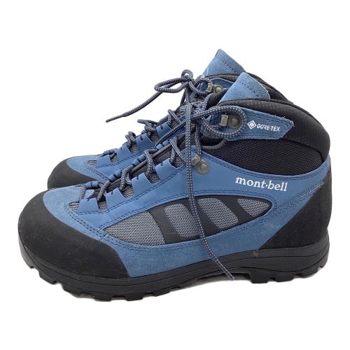 mont-bell (モンベル) トレッキングシューズ メンズ SIZE 27cm ブルー 1129637 マウンテンクルーザー600 ワイド ミドルカット GORE-TEX