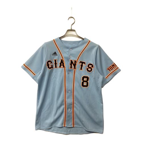 読売ジャイアンツ (ヨミウリジャイアンツ) 2014年ビジターレプリカユニフォーム 応援グッズ 片岡保幸【8】 SIZE M スカイブルー