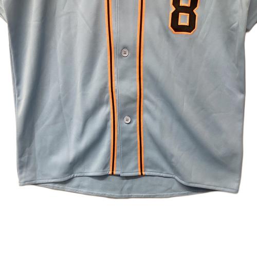 読売ジャイアンツ (ヨミウリジャイアンツ) 2014年ビジターレプリカユニフォーム 応援グッズ 片岡保幸【8】 SIZE M スカイブルー