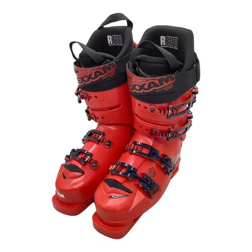 REXXAM (レグザム) スキーブーツ メンズ SIZE 26.5cm レッド 23-24モデル フレックス100 アルペン規格 303㎜ R-EVO 100M