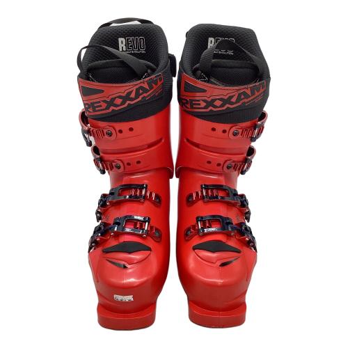 REXXAM (レグザム) スキーブーツ メンズ SIZE 26.5cm レッド 23-24モデル フレックス100 アルペン規格 303㎜ R-EVO 100M