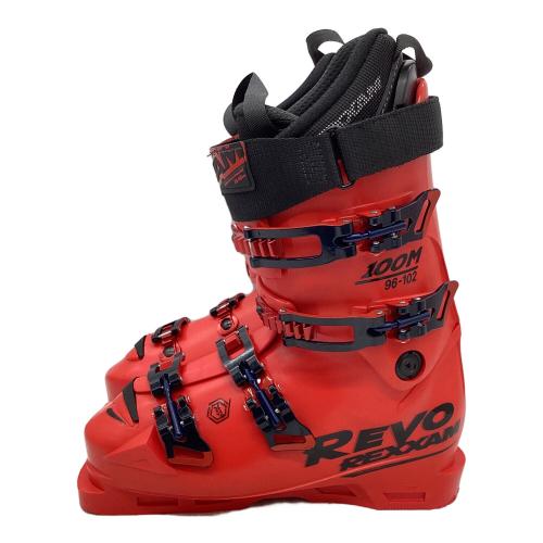 REXXAM (レグザム) スキーブーツ メンズ SIZE 26.5cm レッド 23-24モデル フレックス100 アルペン規格 303㎜ R-EVO 100M