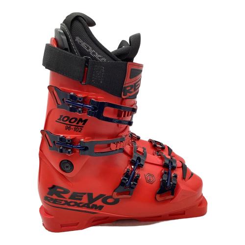 REXXAM (レグザム) スキーブーツ メンズ SIZE 26.5cm レッド 23-24モデル フレックス100 アルペン規格 303㎜ R-EVO 100M