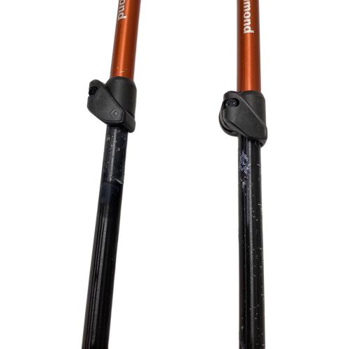 BLACK DIAMOND (ブラックダイヤモンド) トレッキングポール 140cm オレンジ 2本セット