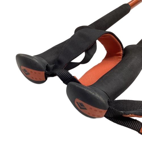 BLACK DIAMOND (ブラックダイヤモンド) トレッキングポール 140cm オレンジ 2本セット