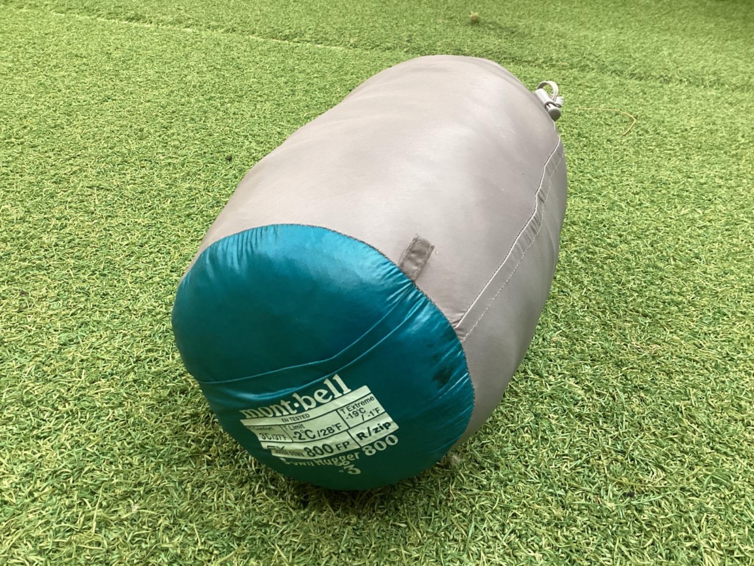 mont-bell (モンベル) マミー型シュラフ(ダウン) ストレージバッグ付き