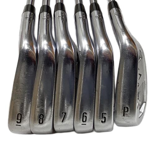 Callaway (キャロウェイ) アイアンセット RAZR X FORGED 6本セット(5/6/7/8/9/PW) 非純正グリップ良好