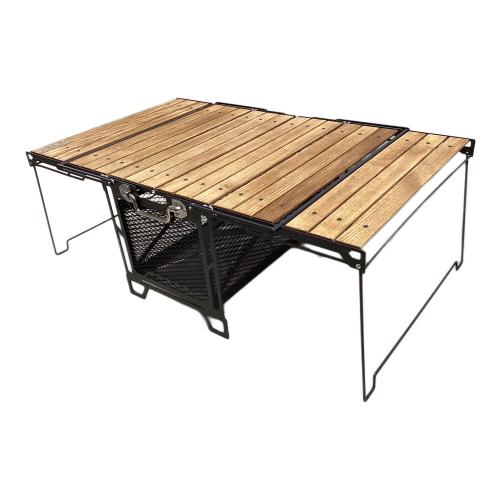 NATURE TONES (ネイチャートーンズ) アウトドアテーブル ブラウン サイドアップボックス&テーブル