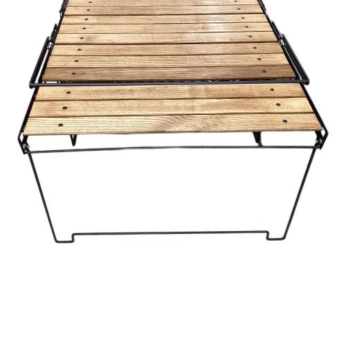 NATURE TONES (ネイチャートーンズ) アウトドアテーブル ブラウン サイドアップボックス&テーブル