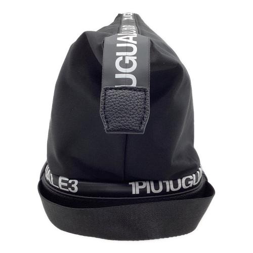 1piu1uguale3 (ウノピュウノウグァーレトレ) ゴルフバッグ ブラック プレートロゴ ポーチ