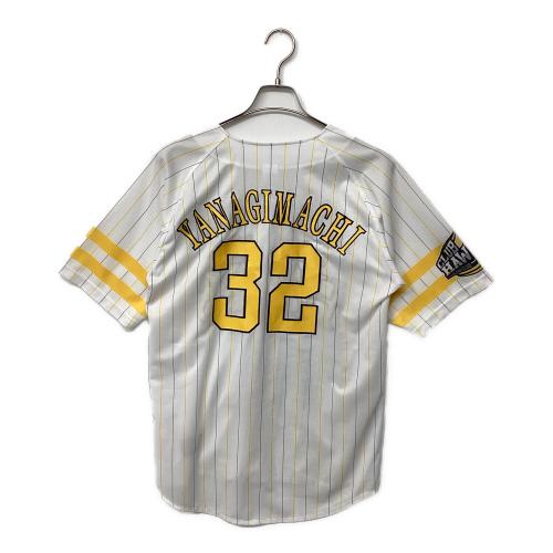 福岡ソフトバンクホークス (フクオカソフトバンクホークス) 2025年ファンクラブ特典 応援グッズ 柳町達【32】 SIZE L ホワイト×イエロー