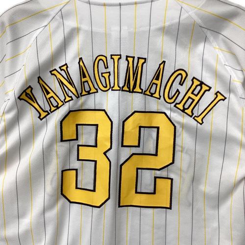 福岡ソフトバンクホークス (フクオカソフトバンクホークス) 2025年ファンクラブ特典 応援グッズ 柳町達【32】 SIZE L ホワイト×イエロー