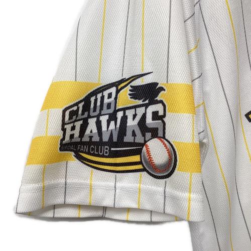 福岡ソフトバンクホークス (フクオカソフトバンクホークス) 2025年ファンクラブ特典 応援グッズ 柳町達【32】 SIZE L ホワイト×イエロー