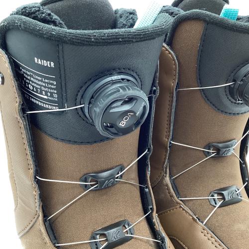 K2 (ケーツー) RAIDER スノーボードブーツ メンズ SIZE 27cm ブラウン
