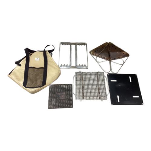 Snow peak (スノーピーク) 焚火台M スターターセット 焚火台用品 SET-111