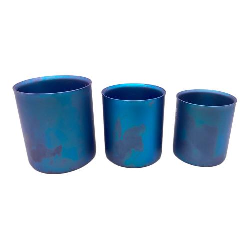 Snow peak (スノーピーク) スタッキングマグ雪峰H450/300/200 3個セット アウトドア食器 TW-122-EC/TW-123-EC/TW-124-EC