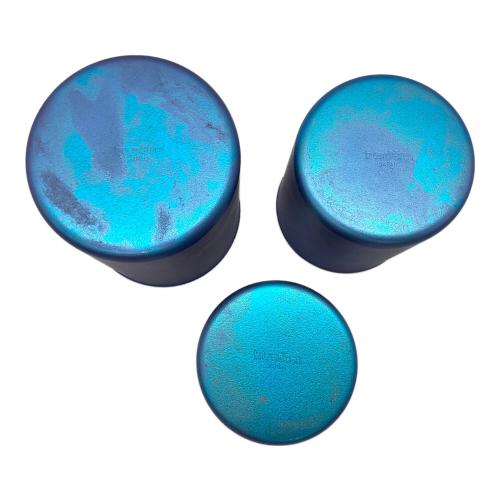 Snow peak (スノーピーク) スタッキングマグ雪峰H450/300/200 3個セット アウトドア食器 TW-122-EC/TW-123-EC/TW-124-EC