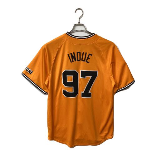 読売ジャイアンツ (ヨミウリジャイアンツ) 4th 橙魂レプリカユニフォーム 応援グッズ 井上 温大【97】 SIZE L オレンジ×ブラック