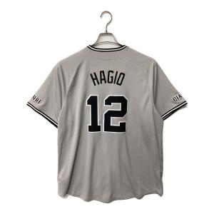 読売ジャイアンツ (ヨミウリジャイアンツ) ビジターレプリカユニフォーム 応援グッズ 萩尾 匡也【12】 SIZE XL グレー×ブラック