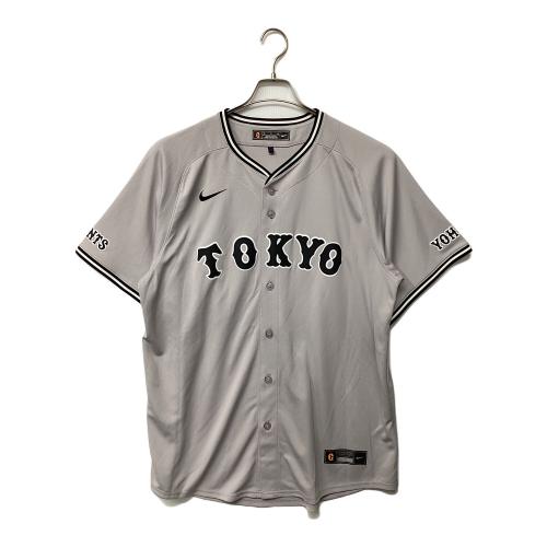 読売ジャイアンツ (ヨミウリジャイアンツ) ビジターレプリカユニフォーム 応援グッズ 萩尾 匡也【12】 SIZE XL グレー×ブラック