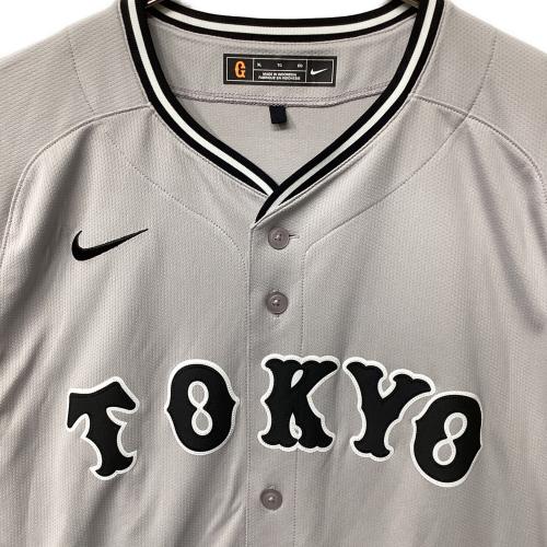 読売ジャイアンツ (ヨミウリジャイアンツ) ビジターレプリカユニフォーム 応援グッズ 萩尾 匡也【12】 SIZE XL グレー×ブラック