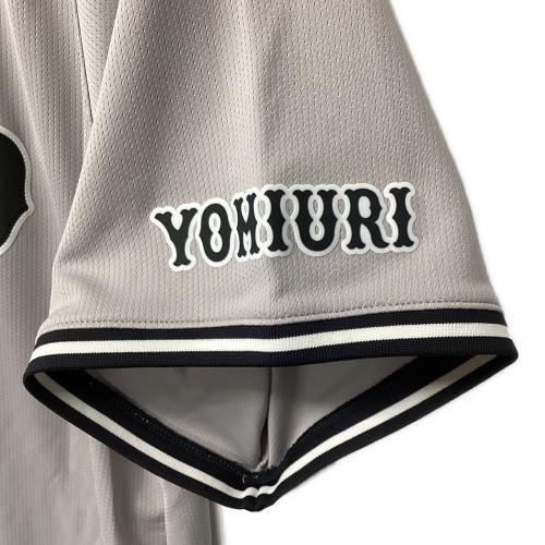 読売ジャイアンツ (ヨミウリジャイアンツ) ビジターレプリカユニフォーム 応援グッズ 萩尾 匡也【12】 SIZE XL グレー×ブラック
