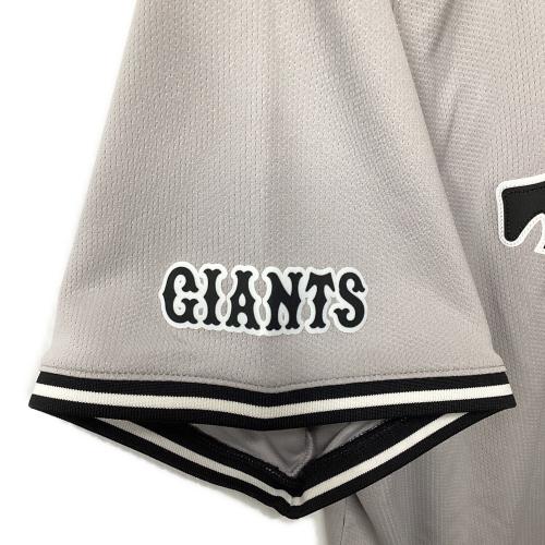 読売ジャイアンツ (ヨミウリジャイアンツ) ビジターレプリカユニフォーム 応援グッズ 萩尾 匡也【12】 SIZE XL グレー×ブラック
