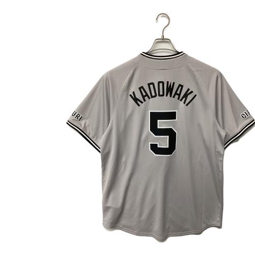 読売ジャイアンツ (ヨミウリジャイアンツ) ビジターレプリカユニフォーム 応援グッズ 門脇 誠【5】 SIZE L グレー×ブラック