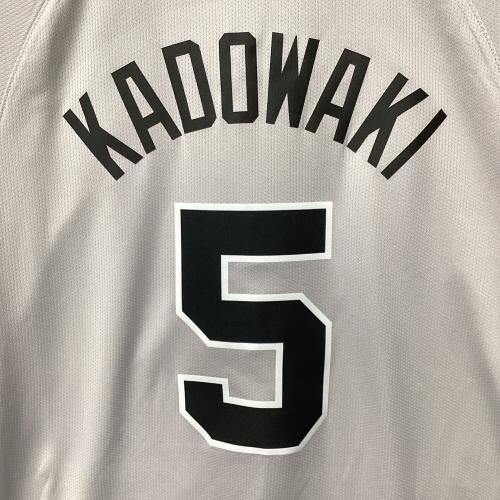 読売ジャイアンツ (ヨミウリジャイアンツ) ビジターレプリカユニフォーム 応援グッズ 門脇 誠【5】 SIZE L グレー×ブラック