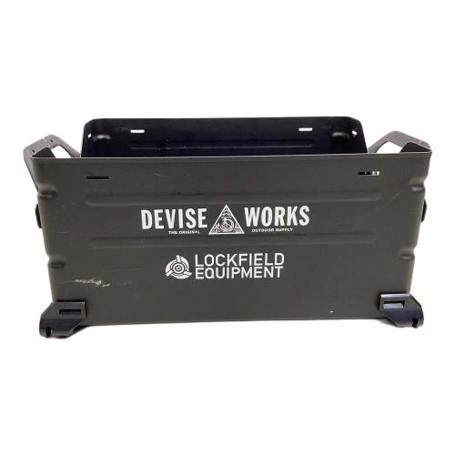 Snow peak (スノーピーク) 収納ケース シェルフコンテナ25 ブラック塗装品