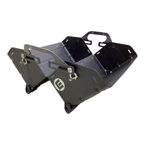 Snow peak (スノーピーク) 収納ケース シェルフコンテナ25 ブラック塗装品