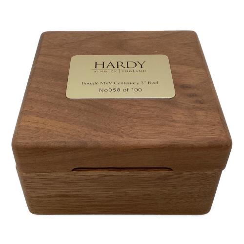 HARDY (ハーディ) Bougle MkV Centenary3" Reel フライリール用 リール シリアルNo.58 木箱付