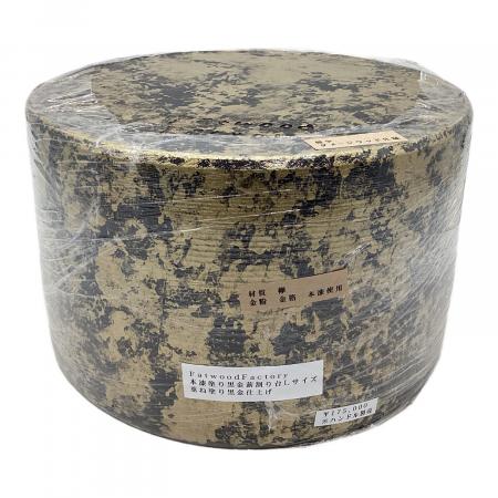 Fatwood Factory (ファットウッド ファクトリー) 本漆塗り黒金薪割り台