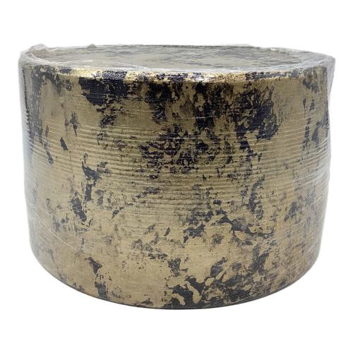 Fatwood Factory (ファットウッド ファクトリー) 本漆塗り黒金薪割り台Lサイズ 重ね塗り黒金仕上げ 焚火台用品