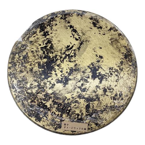 Fatwood Factory (ファットウッド ファクトリー) 本漆塗り黒金薪割り台Lサイズ 重ね塗り黒金仕上げ 焚火台用品