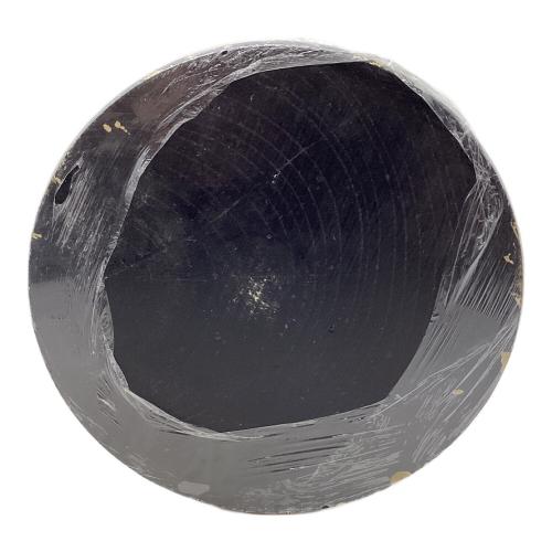 Fatwood Factory (ファットウッド ファクトリー) 本漆塗り黒金薪割り台Lサイズ 重ね塗り黒金仕上げ 焚火台用品