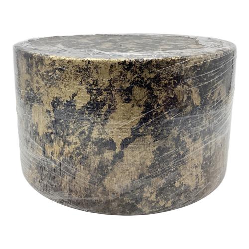 Fatwood Factory (ファットウッド ファクトリー) 本漆塗り黒金薪割り台Lサイズ 重ね塗り黒金仕上げ 焚火台用品