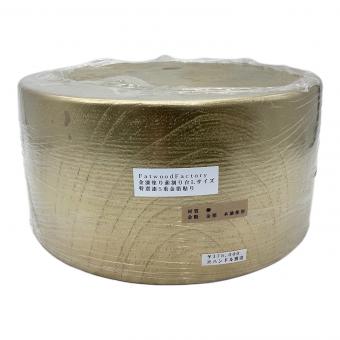 Fatwood Factory (ファットウッド ファクトリー) 金漆塗り薪割り台Lサイズ 特選漆5重金箔貼り 焚火台用品
