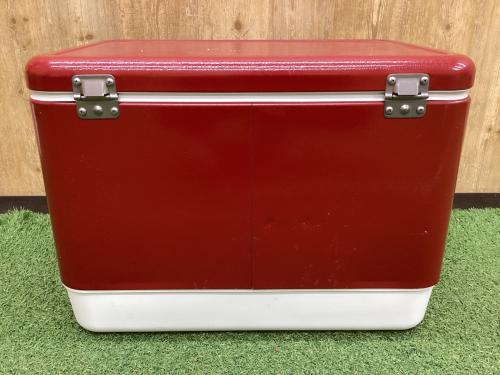 Coleman (コールマン) スチールベルトクーラー クーラーボックス 54QT(約51L) レッド×ホワイト