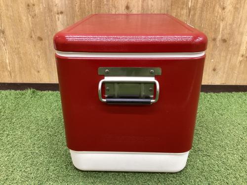Coleman (コールマン) スチールベルトクーラー クーラーボックス 54QT(約51L) レッド×ホワイト