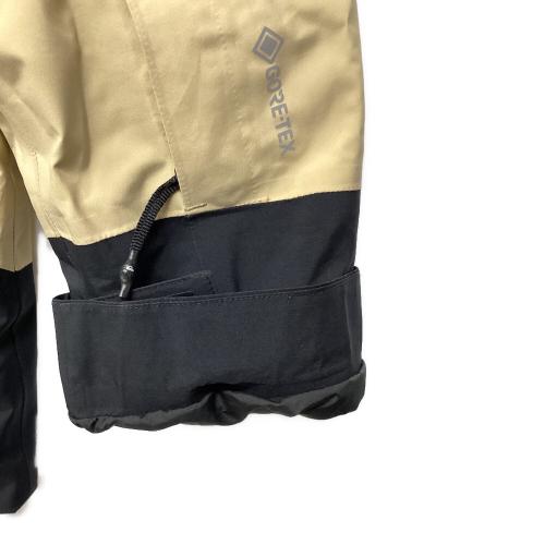 Quiksilver (クイックシルバー) FOREVER STRETCH GORE-TEX JK スノーボードウェア(ジャケット) メンズ SIZE L ベージュ×ブラック