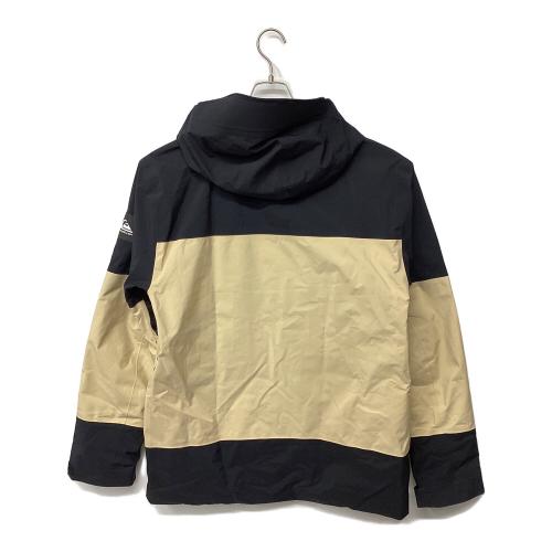 Quiksilver (クイックシルバー) FOREVER STRETCH GORE-TEX JK スノーボードウェア(ジャケット) メンズ SIZE L ベージュ×ブラック