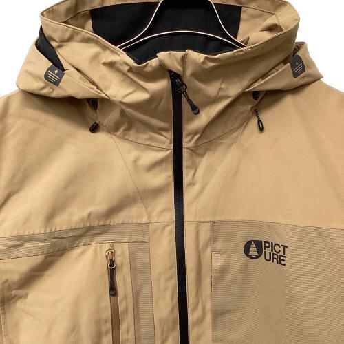 PICTURE (ピクチャー) スノーボードウェア(ジャケット) メンズ SIZE L ベージュ×ブラック