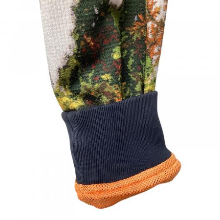 PEARLY GATES レインウェア ゴルフ　グレー オレンジ　0サイズ PEARLY GATES レインウェア ゴルフ グレー オレンジ 0サイズ