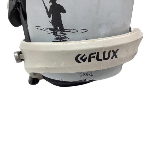 FLUX (フラックス) TM ビンディング SIZE S/M ブラック×ホワイト
