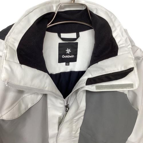 GOLDWIN (ゴールドウイン) ストリームジャケット スキーウェア(ジャケット) G11821P メンズ SIZE XS ホワイト×グレー