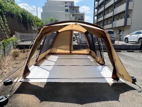 OGAWA (オガワ) ツールームテント 2774 全体的にヨゴレ・シーム浮き有 アポロン